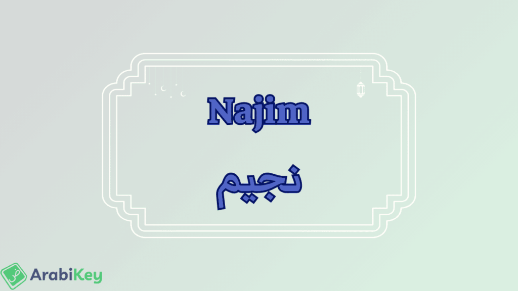 signification de Najim